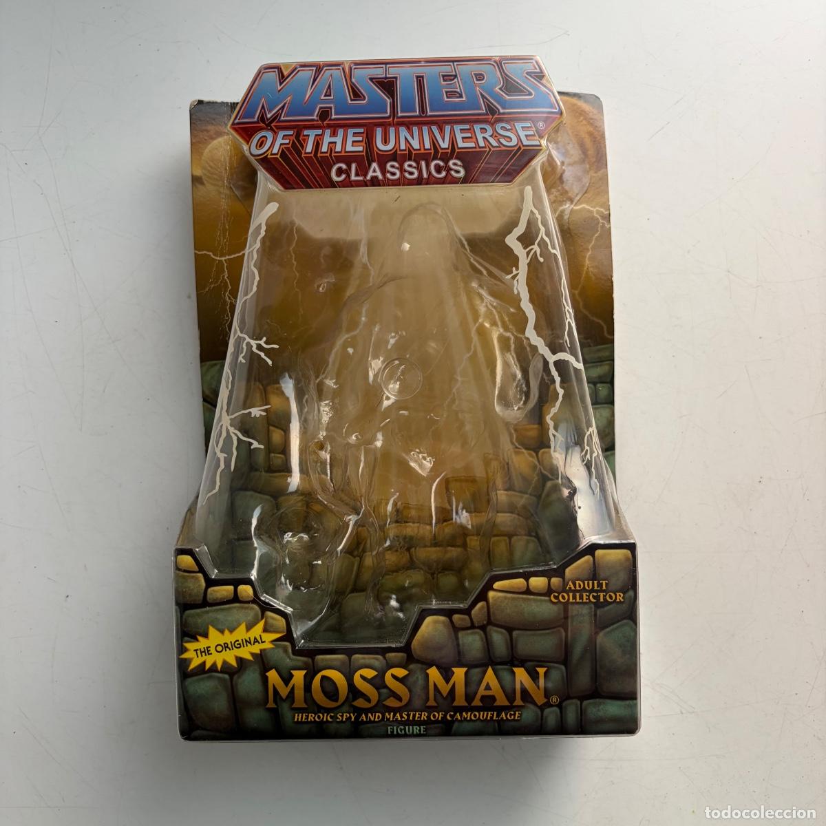 Figuras Masters del Universo: Blister Vacio Moss Man Masters del Universo MOTU Universe Classics Mattel 2009