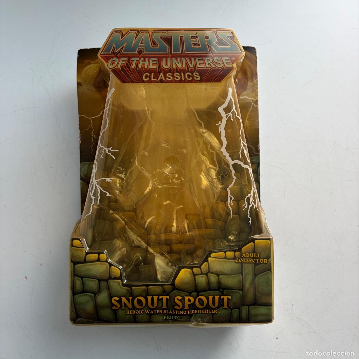 Figuras Masters del Universo: Blister Vacio Snout Spout Masters del Universo MOTU Universe Classics Mattel 2011