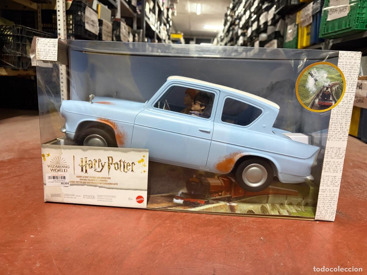 Figuras Masters del Universo: HARRY POTTER. COCHE VOLADOR DE HARRY Y RON FORD ANGLIA. MATTEL. WIZARDING WORLD.