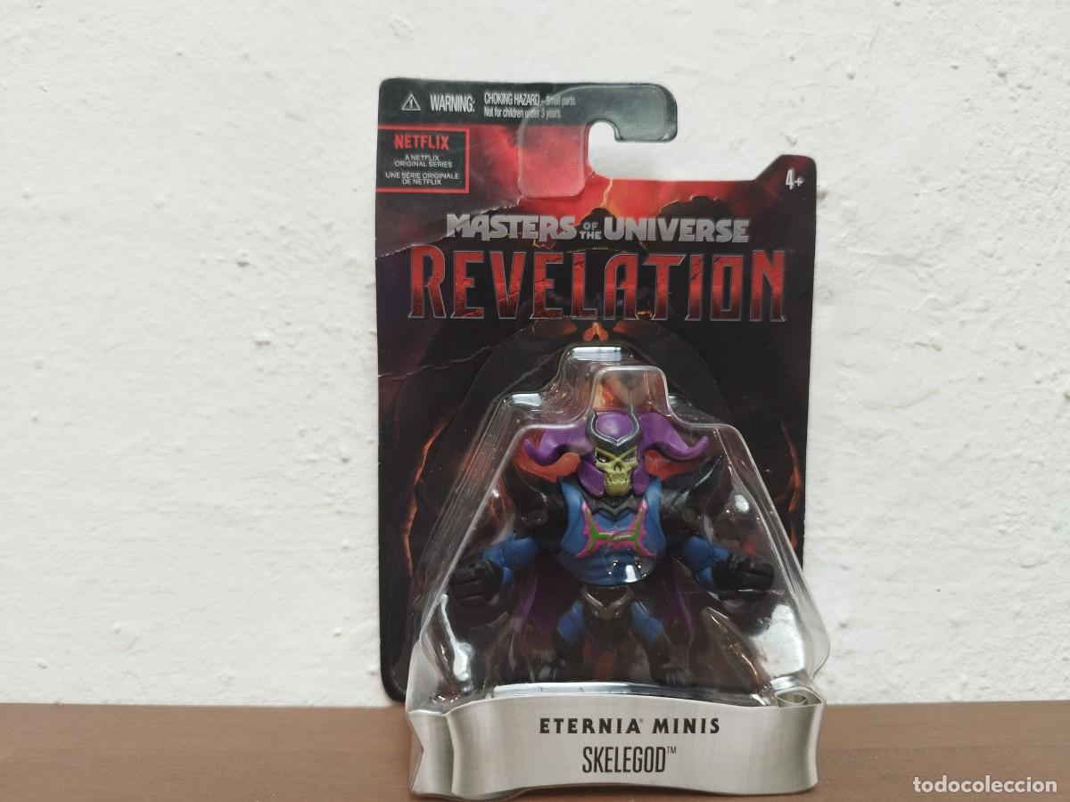 Figuras Masters del Universo: FIGURA SKELEGOD - MOTU REVELATION ETERNIA MINIS (MATTEL / NETFLIX) PRECINTADA MOC
