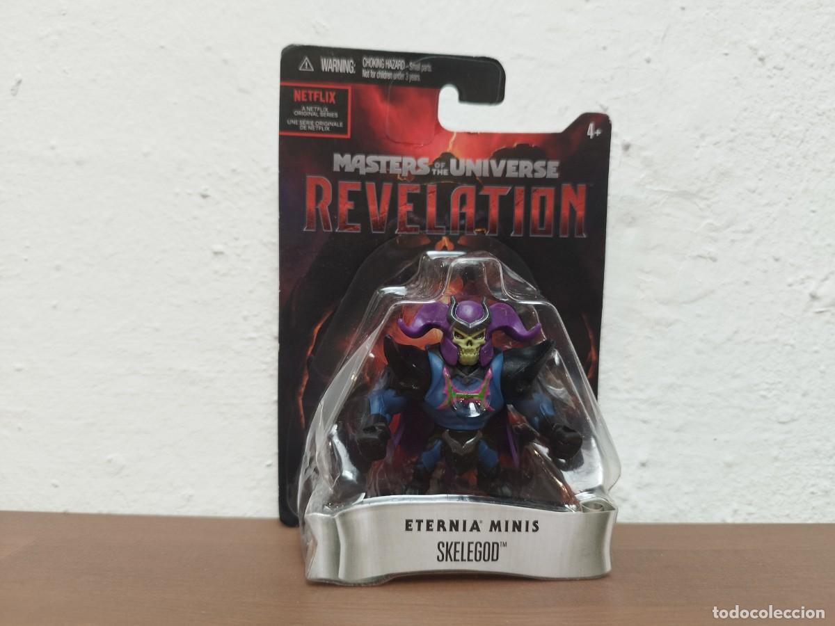 Figuras Masters del Universo: FIGURA SKELEGOD - MOTU REVELATION ETERNIA MINIS (MATTEL / NETFLIX) PRECINTADA MOC
