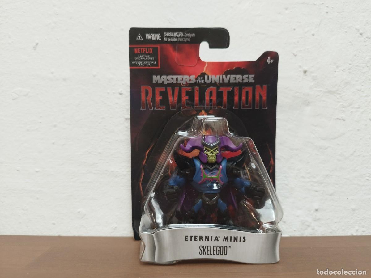 Figuras Masters del Universo: FIGURA SKELEGOD - MOTU REVELATION ETERNIA MINIS (MATTEL / NETFLIX) PRECINTADA MOC