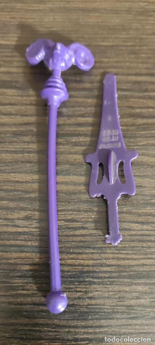 Figuras Masters del Universo: SKELETOR. MOTU. ESPADA Y B&Aacute;CULO. VINTAGE. A&Ntilde;OS 80