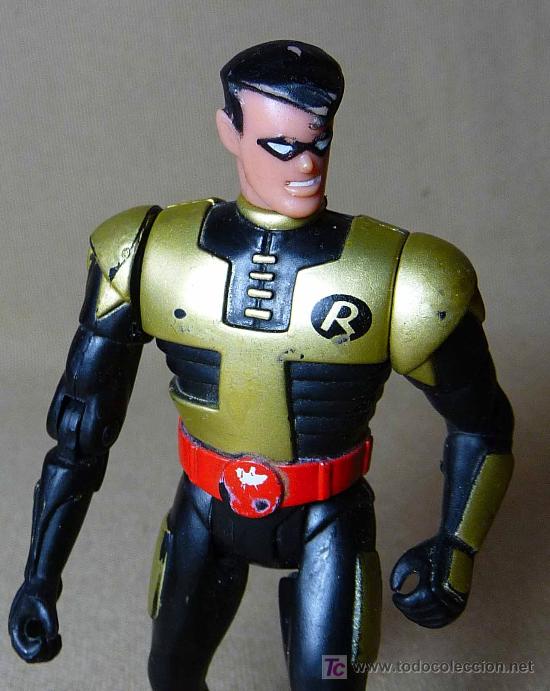 Figuras y mu&ntilde;ecos DC: MU&Ntilde;ECO ARTICULADO, ROBIN, TM, DC COMICS, 1993, KENNER - Foto 1