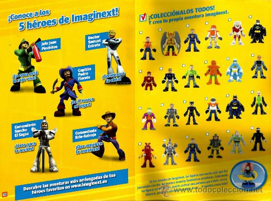 muñecos imaginext