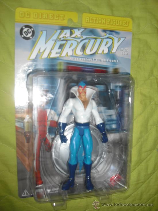 Figuras y mu&ntilde;ecos DC: DC DIRECT MAX MERCURY NUEVO EN BLISTER ORIGINAL- THE FLASH IMPULSE - Foto 1