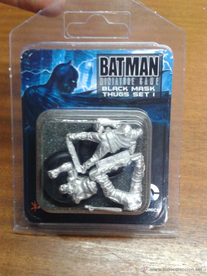 Figuras y mu&ntilde;ecos DC: BATMAN MINIATURE GAME: BLACK MASK THUGS SET 1 / DC COMICS - KNIGHT MODELS - Foto 1