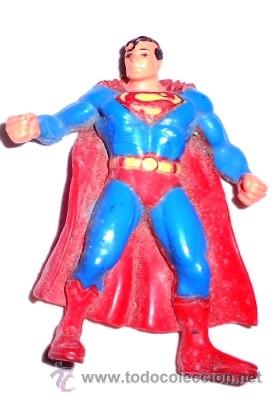 Figuras y mu&ntilde;ecos DC: FIGURA DE SUPERMAN, DC C&Oacute;MICS, C&Oacute;MICS SPAIN, 1992, 9 CM. - Foto 1