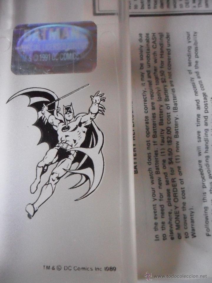 Figuras y mu&ntilde;ecos DC: BATMAN CAJA DE RELOJ DC COMICS 1989 - Foto 1