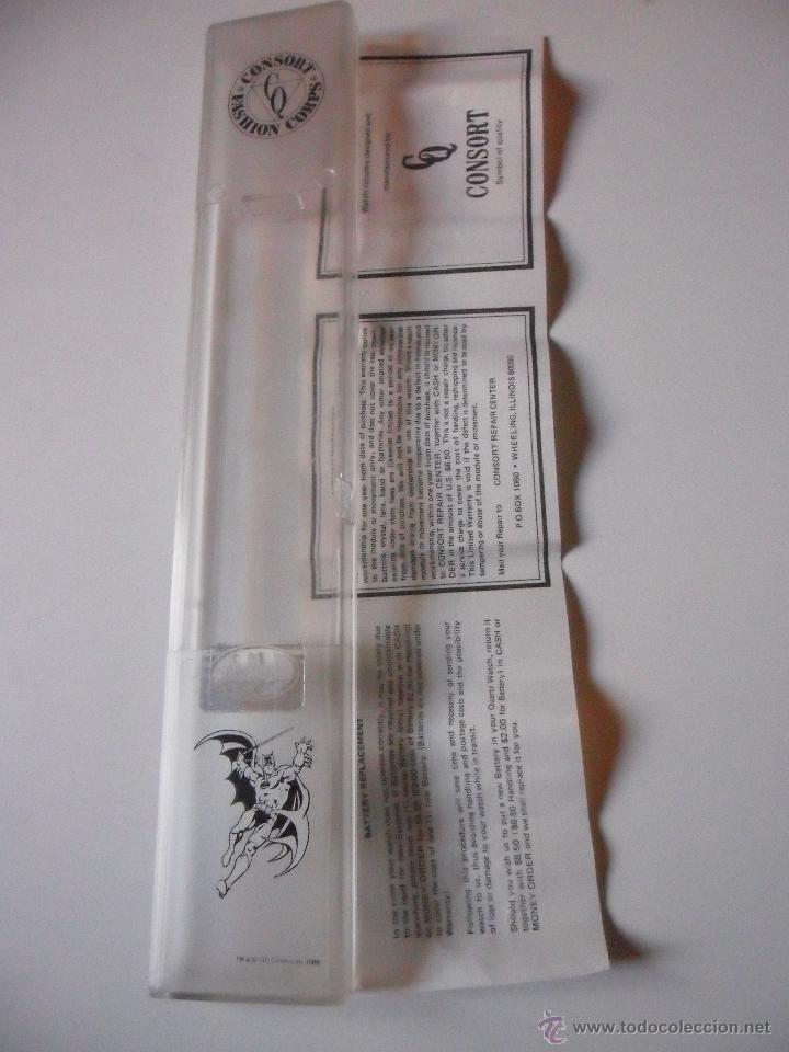 Figuras y mu&ntilde;ecos DC: BATMAN CAJA DE RELOJ DC COMICS 1989 - Foto 2