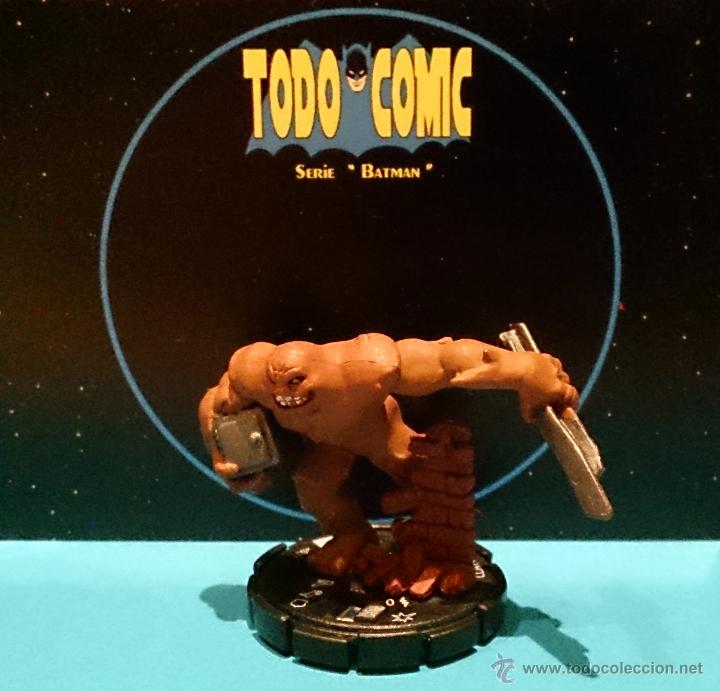 Figuras y mu&ntilde;ecos DC: Clayface / Heroclix / DC / Serie Batman - Foto 1