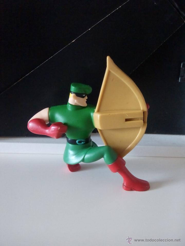 Figuras y mu&ntilde;ecos DC: Figura de Flecha Verde de 9 cms. Original de DC Comics - McDonalds. - Foto 1