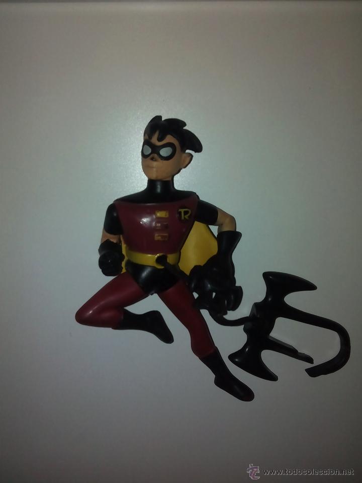 Figuras y mu&ntilde;ecos DC: Figura de Robin de 10 cms. Original de DC Comics - McDonalds. - Foto 1