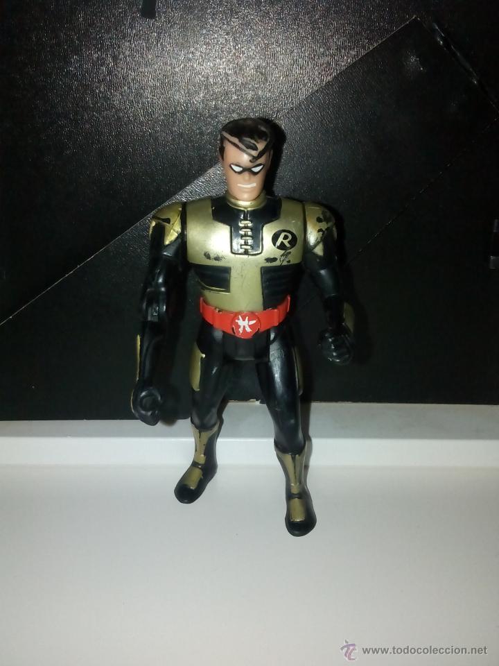 Figuras y mu&ntilde;ecos DC: Antigua Figura de Robin de 11 cms. Original de DC Comics. Articulada. - Foto 1