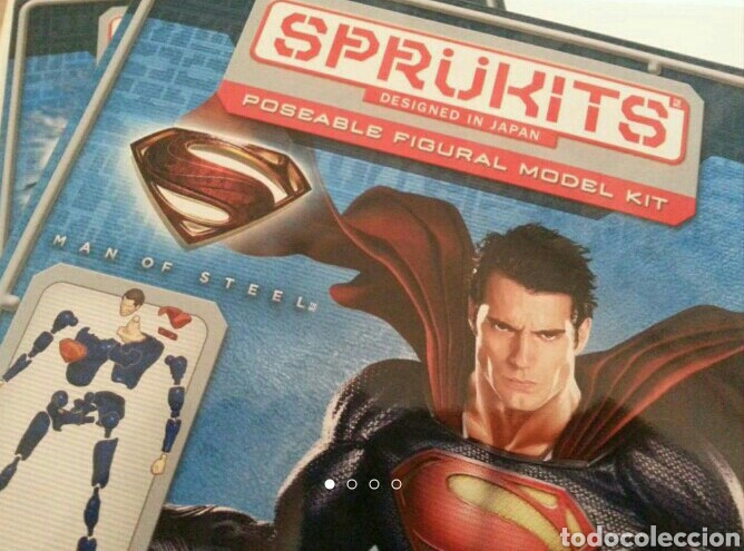 Figuras y mu&ntilde;ecos DC: Kit Figura Sprukits Superman Nivel 2 - Foto 1