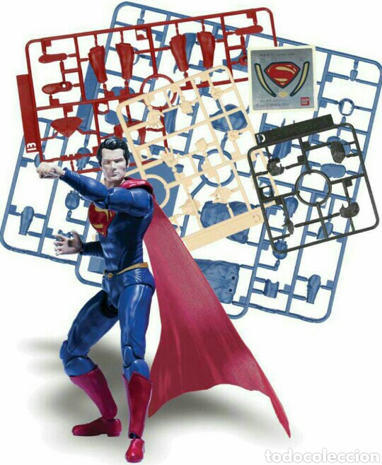 Figuras y mu&ntilde;ecos DC: Kit Figura Sprukits Superman Nivel 2 - Foto 4