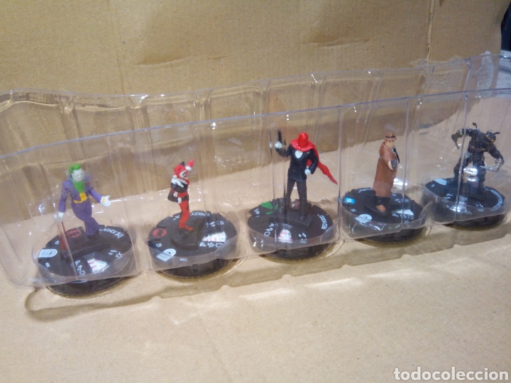 Figuras y mu&ntilde;ecos DC: Heroclix dc lote 5 heroes - Foto 1