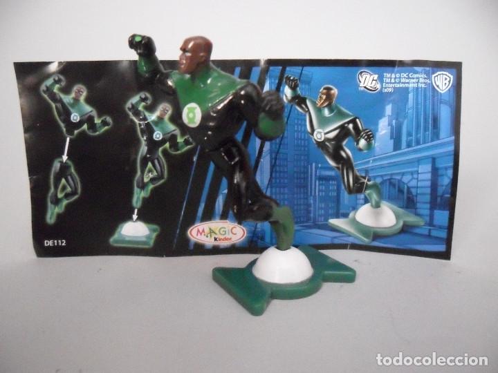 Figuras y mu&ntilde;ecos DC: JL JUSTICE LEAGUE COMPLETE SET KINDER DC COMICS 2009 - Foto 4