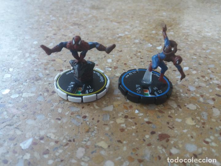 Figuras y mu&ntilde;ecos DC: LORE 2 FIGURAS MARVEL HEROCLIX . SPIDERMAN - Foto 1