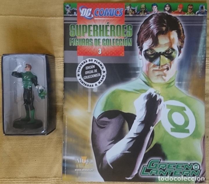 Figuras y mu&ntilde;ecos DC: DC Figuras de plomo Altaya - n3 Green lantern - Foto 1