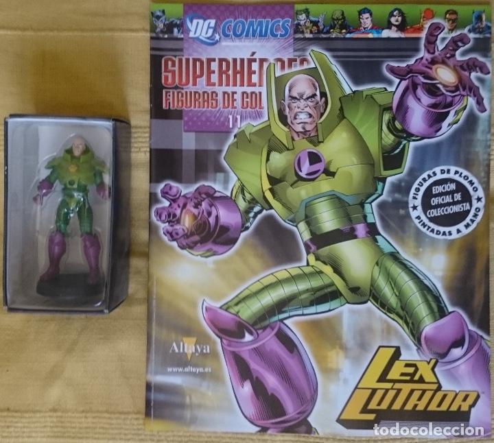 Figuras y mu&ntilde;ecos DC: DC Figuras de plomo Altaya - n11 Lex Luthor - Foto 1