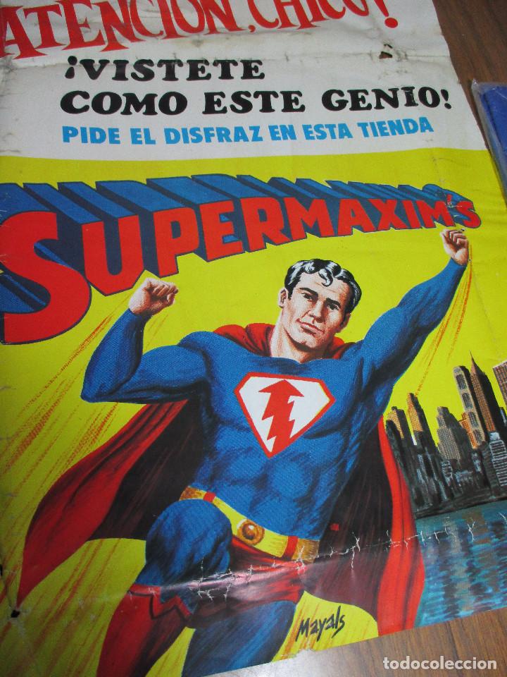 Figuras y mu&ntilde;ecos DC: Antiguo disfraz SUPERMAXIMS, SUPERMAXIMS, bootleg Superman - Foto 3