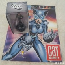 Figuras y Muñecos DC: DC SUPER HEROES FIGURA PLOMO CATWOMAN CAT WOMAN BLISTER CON FASCÍCULO N 7 ALTAYA