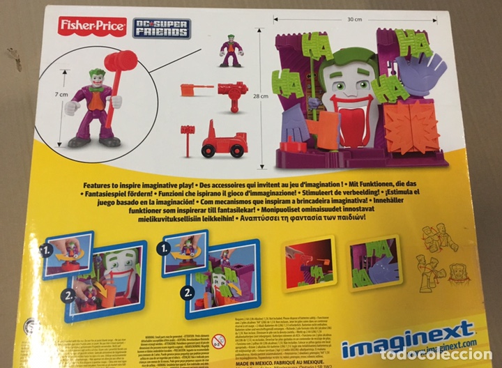 Figuras y mu&ntilde;ecos DC: Imaginext DC S&uacute;per Friends Cueva de Joker - Foto 2