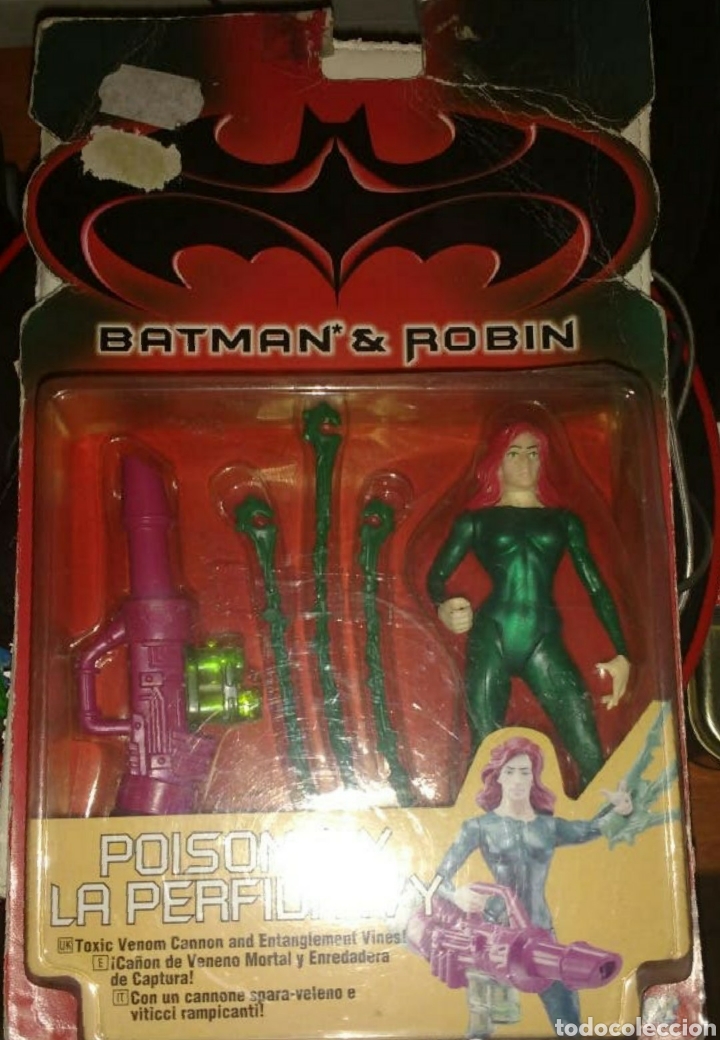 Figuras y mu&ntilde;ecos DC: POISON BATMAN Y ROBIN KENNER - Foto 1