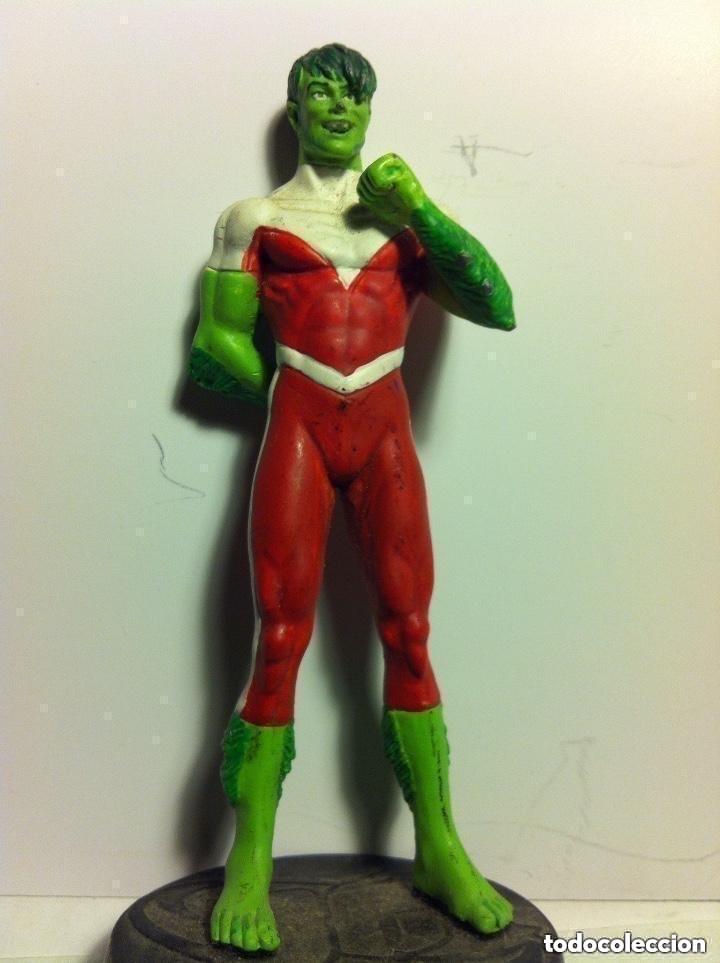Figuras y mu&ntilde;ecos DC: D C - beast boy - muy bien conservado- en plomo - Foto 1