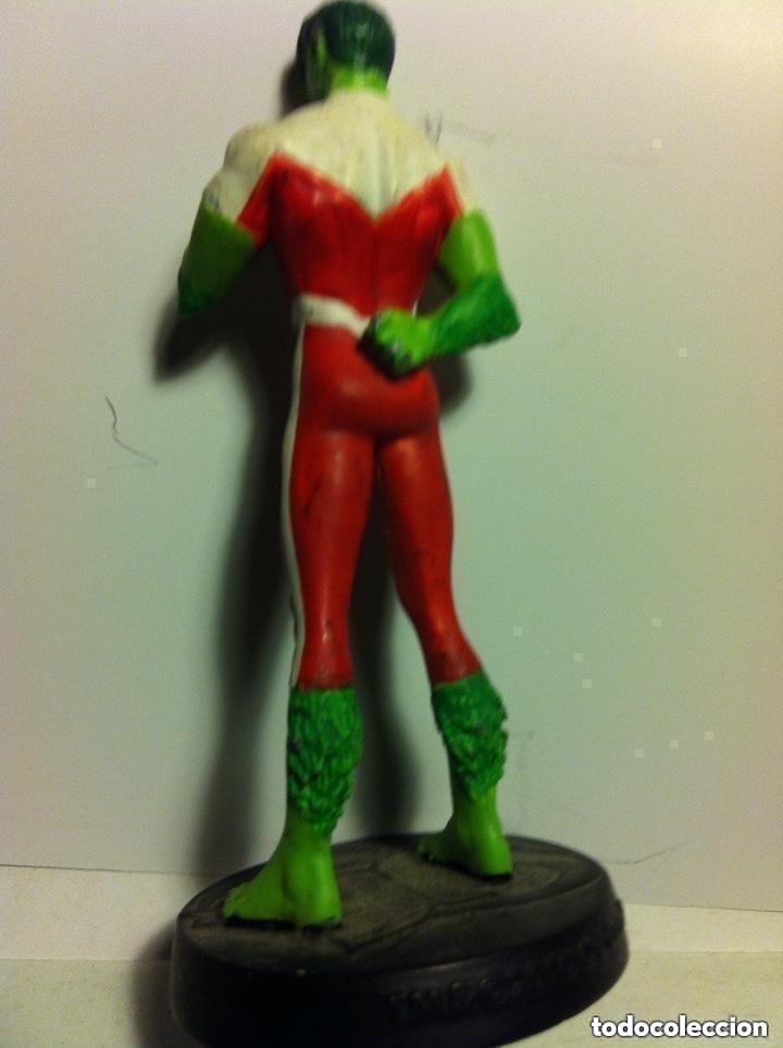 Figuras y mu&ntilde;ecos DC: D C - beast boy - muy bien conservado- en plomo - Foto 2