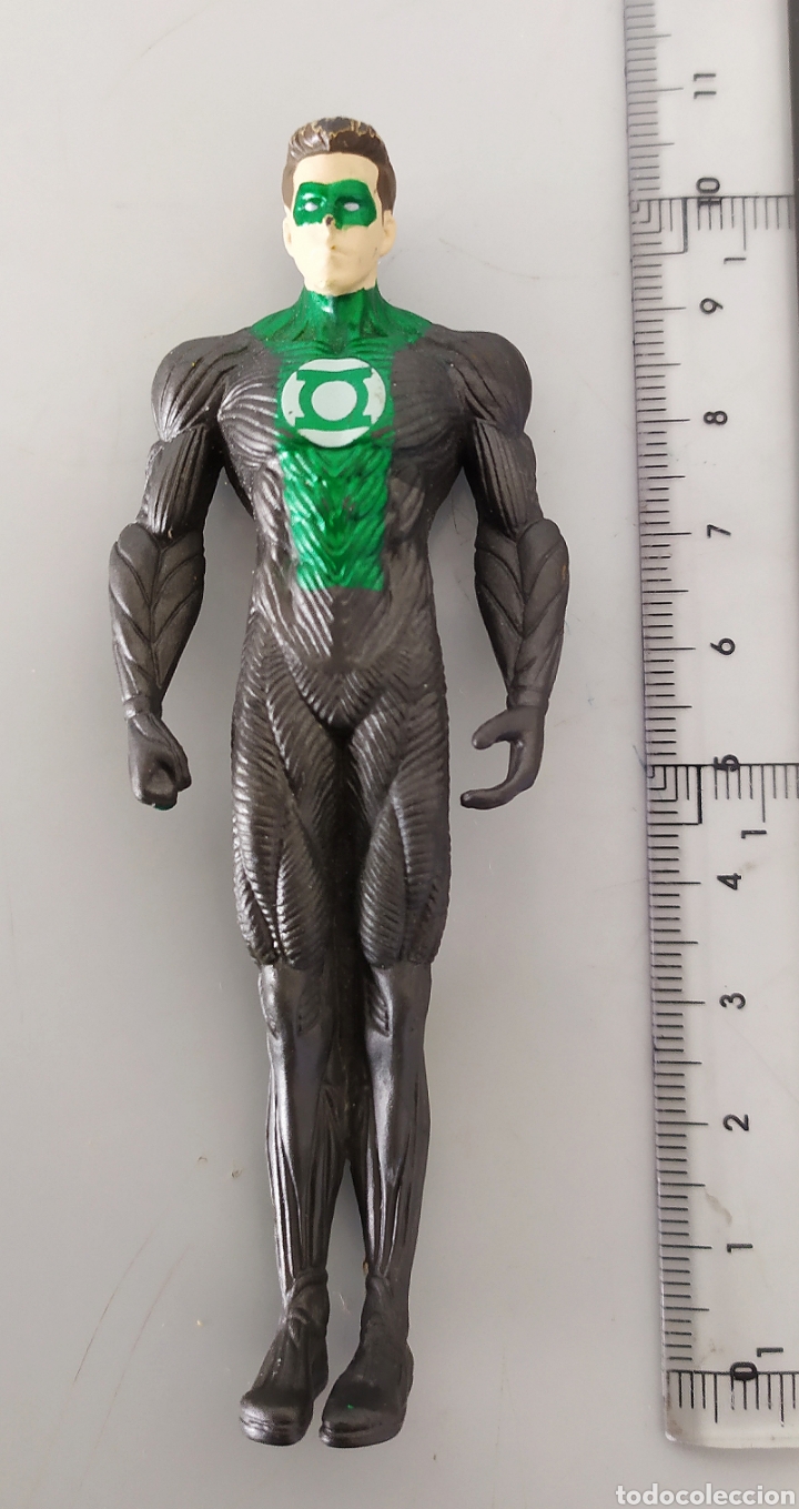 Figuras y mu&ntilde;ecos DC: GREEN LANTERN Figura acci&oacute;n mu&ntilde;eco DC comics superh&eacute;roe gris - Foto 1