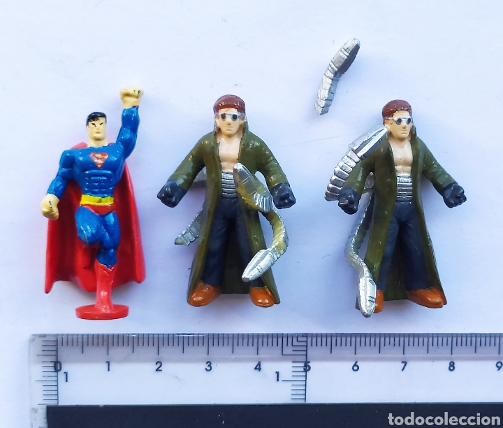 Figuras y mu&ntilde;ecos DC: SUPERMAN Lote mini figuras octopus Marvel dc comics superh&eacute;roe figuritas - Foto 1
