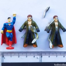 Figuras y Muñecos DC: LOTE MINI FIGURAS SUPERMAN OCTOPUS MARVEL DC COMICS SUPERHÉROE FIGURITAS. Lote 234931110