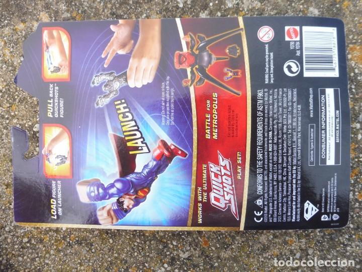 Figuras y mu&ntilde;ecos DC: Blister Quickshots quick shots Attack armor Superman Mattel 2013 - Foto 7
