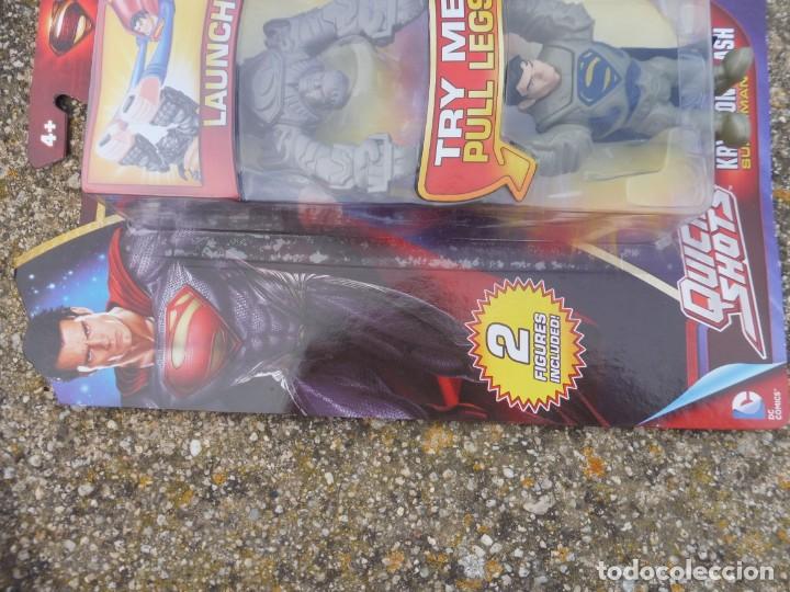 Figuras y mu&ntilde;ecos DC: Blister Quickshots quick shots Krypton clash Superman Mattel 2013 - Foto 3