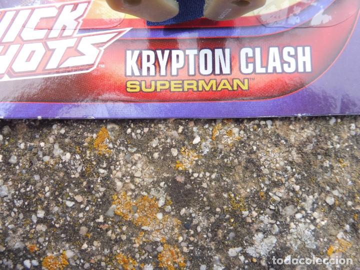 Figuras y mu&ntilde;ecos DC: Blister Quickshots quick shots Krypton clash Superman Mattel 2013 - Foto 8