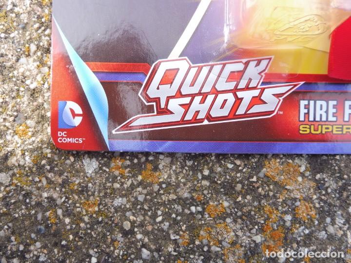 Figuras y mu&ntilde;ecos DC: Blister Quickshots quick shots Fire flighter Superman Mattel 2013 - Foto 7