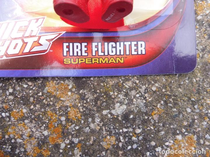 Figuras y mu&ntilde;ecos DC: Blister Quickshots quick shots Fire flighter Superman Mattel 2013 - Foto 8