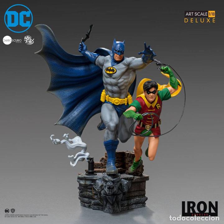 estatua deluxe art scale batman & robin by ivan - Buy DC action figures on  todocoleccion