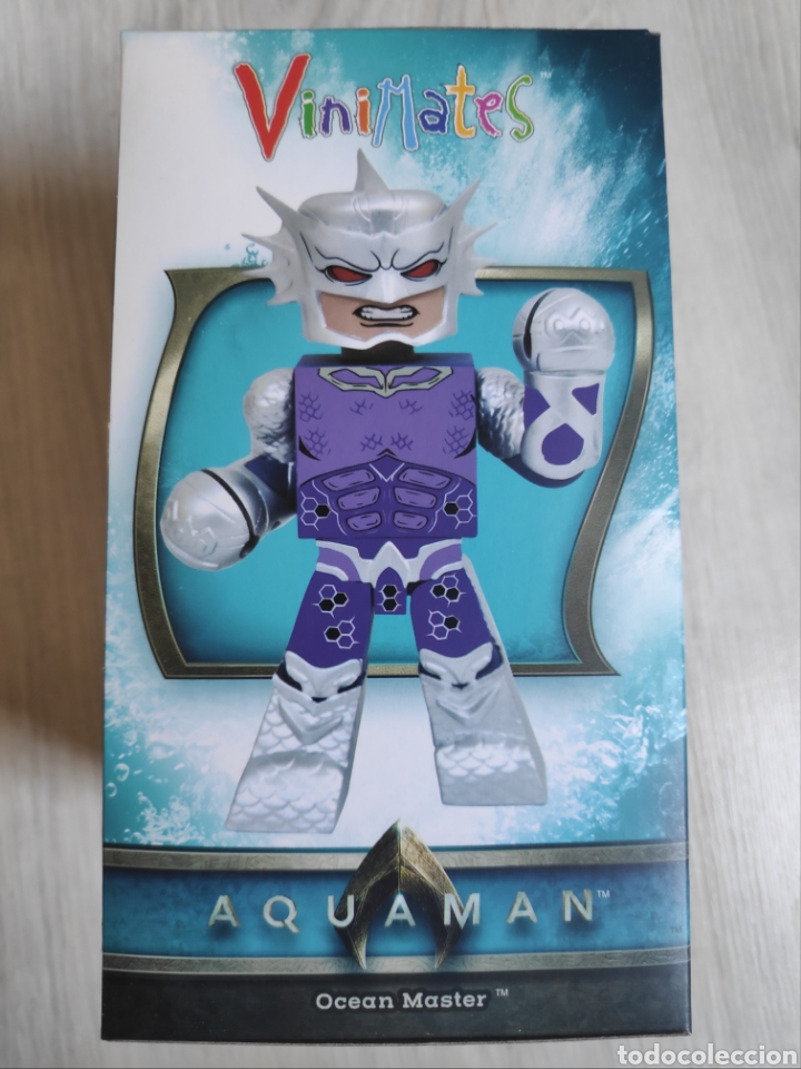Figuras y mu&ntilde;ecos DC: Figura Ocean master Aquaman DC Vinimates Diamond select nuevo - Foto 2