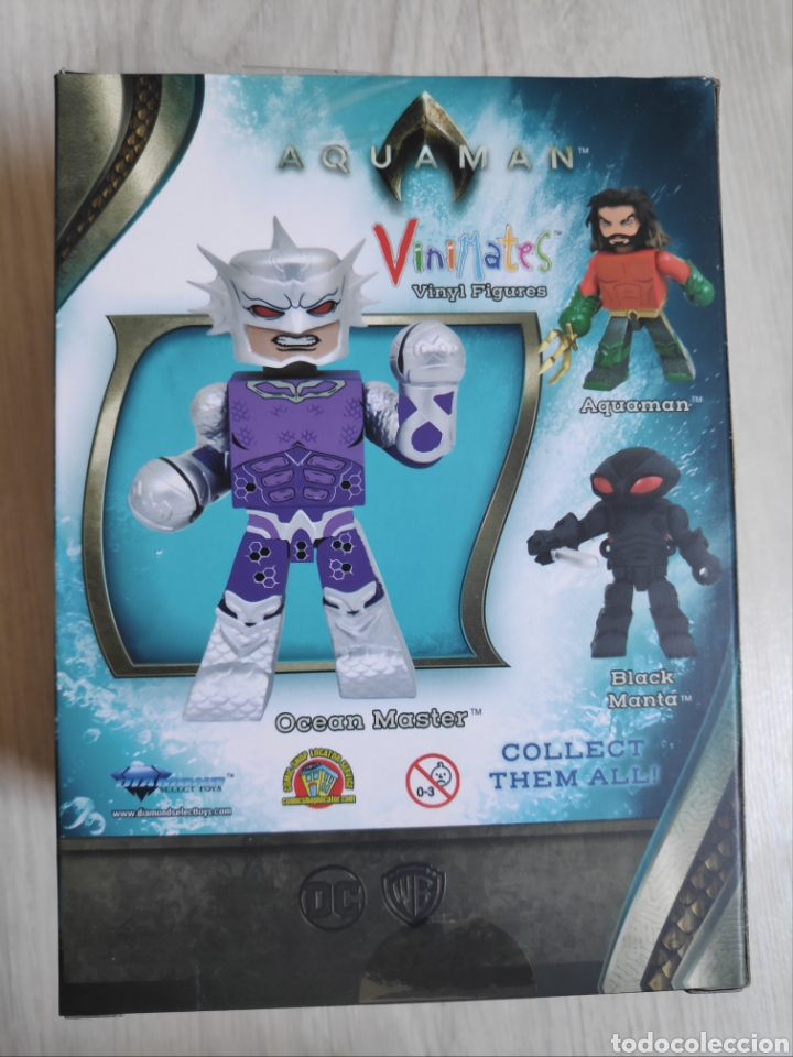 Figuras y mu&ntilde;ecos DC: Figura Ocean master Aquaman DC Vinimates Diamond select nuevo - Foto 3
