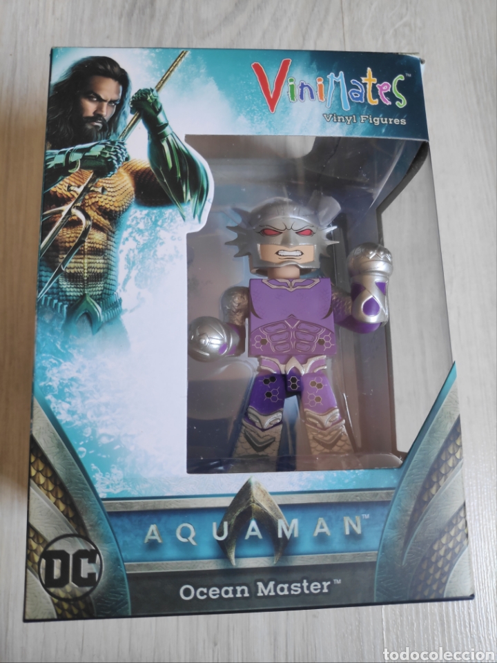 Figuras y mu&ntilde;ecos DC: Figura Ocean master Aquaman DC Vinimates Diamond select nuevo - Foto 1