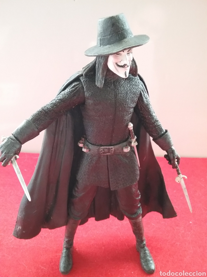 Figuras y mu&ntilde;ecos DC: Figura mu&ntilde;eco V Vendetta DC Comics. - Foto 3