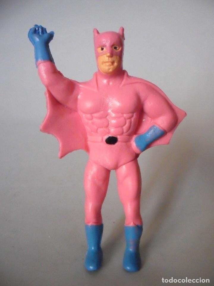 batman rosa rara y antigua figura bootleg de pv - Buy DC action figures on  todocoleccion