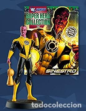 Figuras y mu&ntilde;ecos DC: SINESTRO SUPER HERO COLLECTION DC EAGLEMOSS NUEVA EN SU CAJA - Foto 1