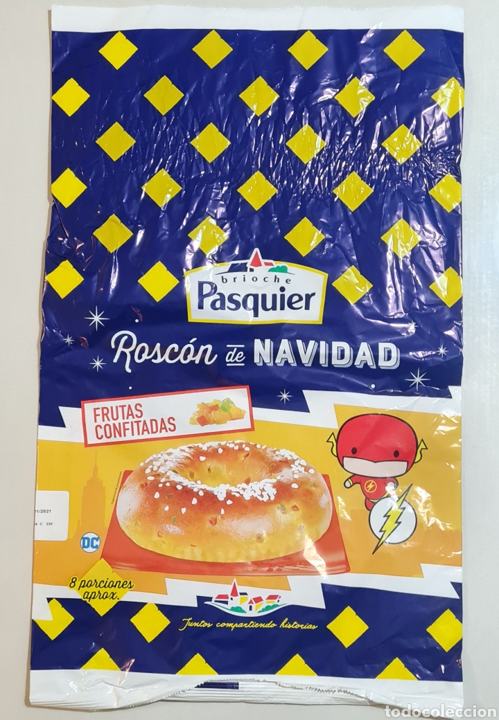Figuras y mu&ntilde;ecos DC: DC (promoci&oacute;n) - FLASH - Envoltorio vac&iacute;o PASQUIER Rosc&oacute;n Navidad - Foto 2