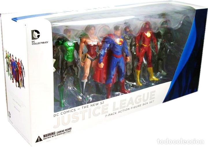 Figuras y mu&ntilde;ecos DC: Justice League New 52 pack 7 figuras - Foto 2