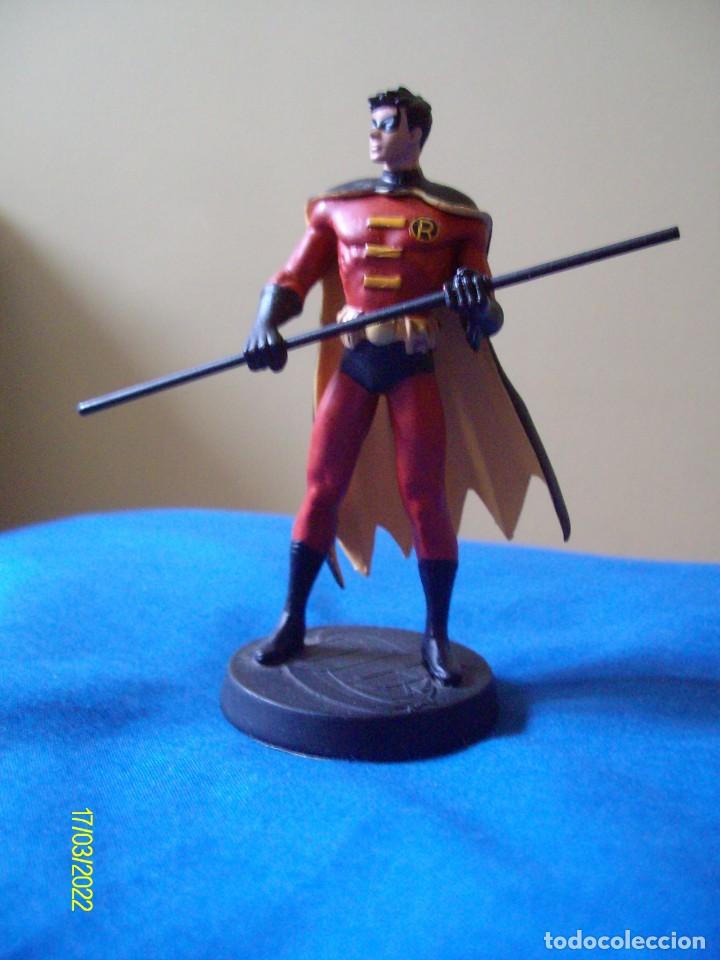 Figuras y mu&ntilde;ecos DC: FIGURA PLOMO ROBIN DC ALTAYA O EAGLEMOSS - Foto 1