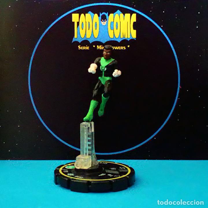 Figuras y mu&ntilde;ecos DC: Green Lantern / Linterna Verde / John Stewart / Lantern Corps / Heroclix / DC / Mini Powers - Foto 1